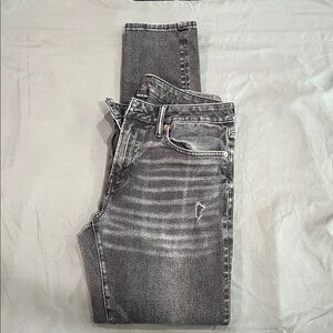 Gray Distressed Jeans